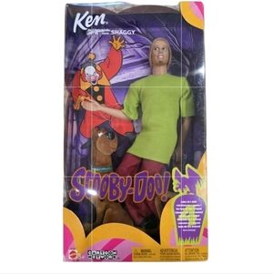 2002 KEN SHAGGY Scooby Doo Barbie Collector Mattel Dog  Barbie Doll Collectables